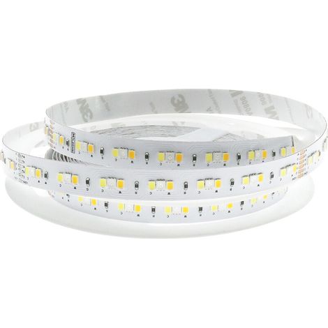 Tira Led 24V Dc Smd2835+3535 Classique Ip20 Rgb+Cct 168 Led/m - 5 Métros - Ledme - LM2473 (1/3)