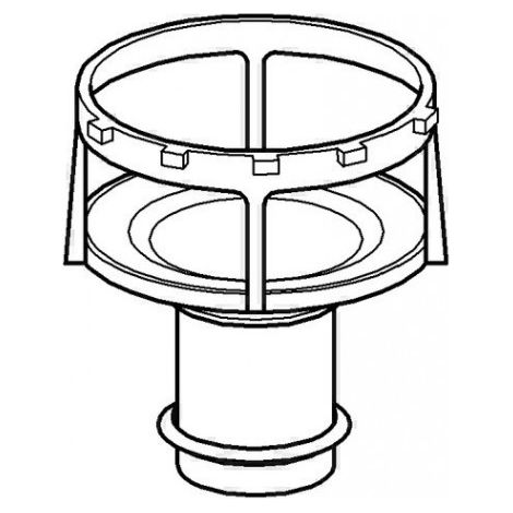 Siège de soupape Grohe avec joint torique pour Eco-Set et Ecolus