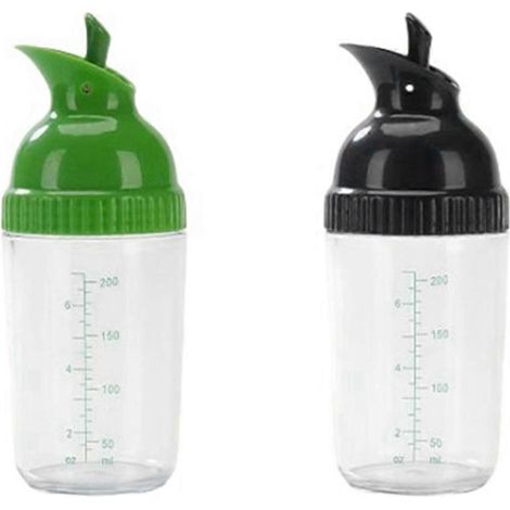 Récipient pour vinaigrette, bouteilles de vinaigrette avec couvercle, C-- (1/5)