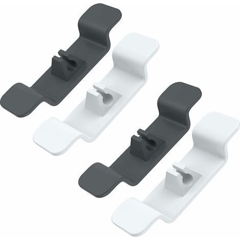 4 Pièces Câble Organisateur pour Appareils de Cuisine Enrouleur de Câble Gestion Câble Adhésif Support de Cordon Accessoires de Rangement pour Garde-câbles Petits Appareils Mélangeur Autocuiseur (1/5)