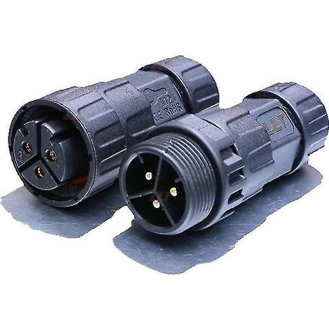 Connecteur femelle 3 broches M25 mâle ou femelle pour micro-onduleurs série Sg (1/5)