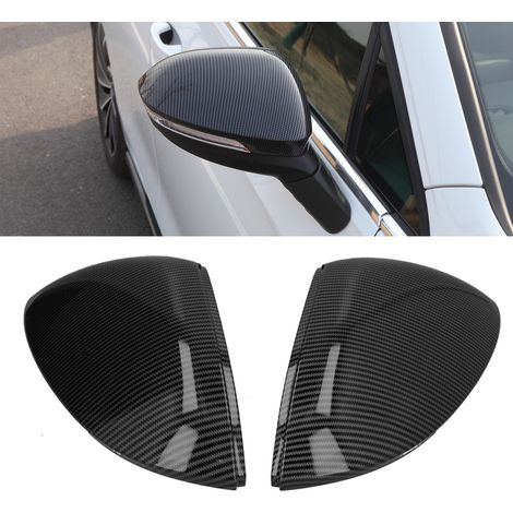 Modification automobile : Boîtiers de rétroviseurs de remplacement pour Volkswagen Golf 8 (paire en fibre de carbone, sans assistance au changement de voie) (1/5)