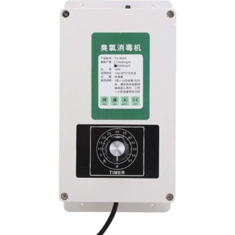 Machine de nettoyage de générateur d'ozone 2000mg avec synchronisation pour les serres d'ateliers de voitures de maisons(EU Plug 220V) (1/5)