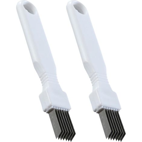 Piece Stainless Steel and Plastic Green Onion Cutter