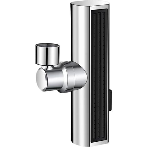 Pommeau de douche pour robinet de cuisine, trois fonctions, buse anti-éclaboussures rotative à 360°, filetage intérieur M22 (1/5)