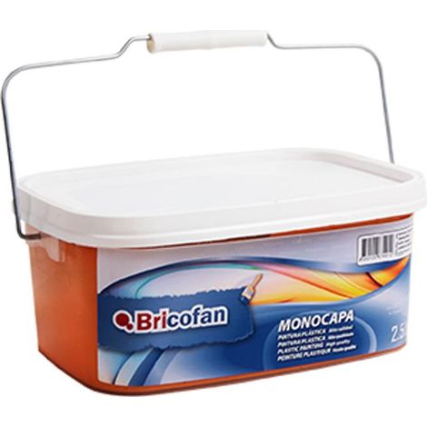 Pintura Plástica Monocapa Naranja Tostado (2,5 Lt) (1/4)