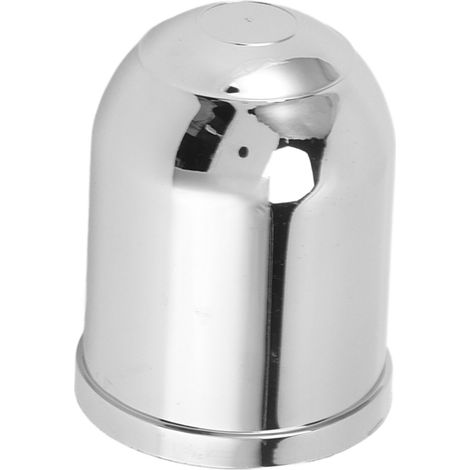 Capuchon de protection chromé en plastique ABS pour boule d'attelage de 50 mm (2 po / 1 7/8 po) (1/5)