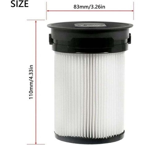 2er-Pack Filter für kabellose Staubsaugerzubehöre der Miele Triflex HX1-Serie, Miele-Staubsaugerfilter