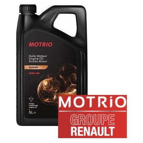 Olio motore 10W40 5L Renault 8660005008 Super Semi-Sintetico 10W-40 (1/5)