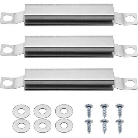 Ensemble de 3 brûleurs de rechange en acier inoxydable - Tube transversal universel réglable pour barbecue à gaz (1/5)