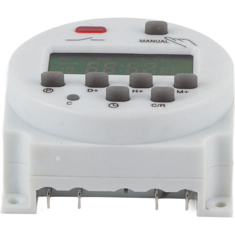 Programmierbarer digitaler LCD-Steuerschalter mit Zeitrelais (220 VAC) (1/5)