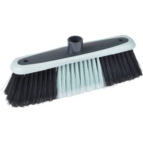 Tête de Balai "Antichoc" 31cm Anthracite & Bleu Givre (1/2)