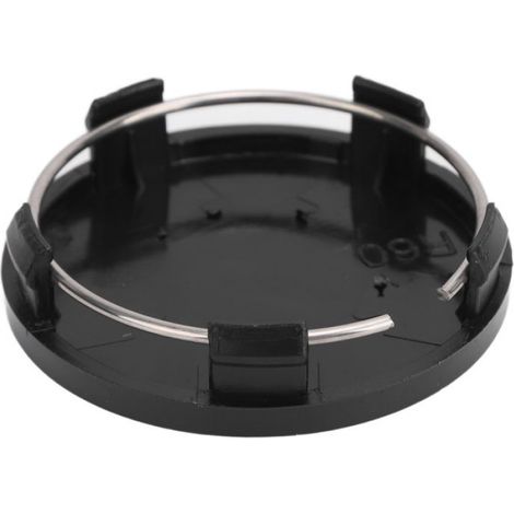 Centre de roue de voiture 60mm, 4 pièces, capuchon de moyeu avec anneau en fer, couvercle de jante de pneu élégant, universe- (1/4)