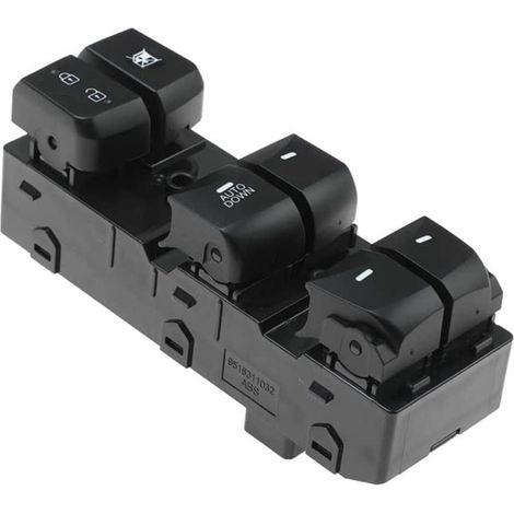 La référence 93570-4V000 convient aux interrupteurs de lève-vitres des Hyundai Elantra. (1/4)