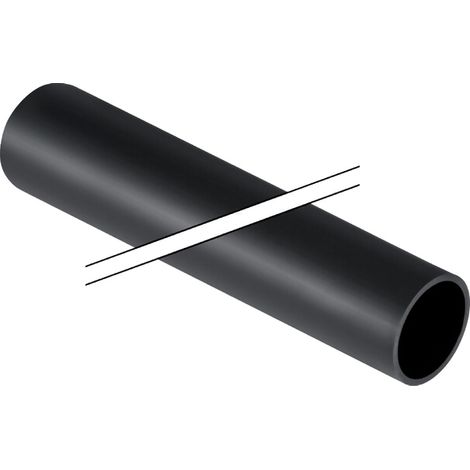 Rallonge de coude de chasse pour WC Geberit, diamètre 45 mm, longueur 1 m