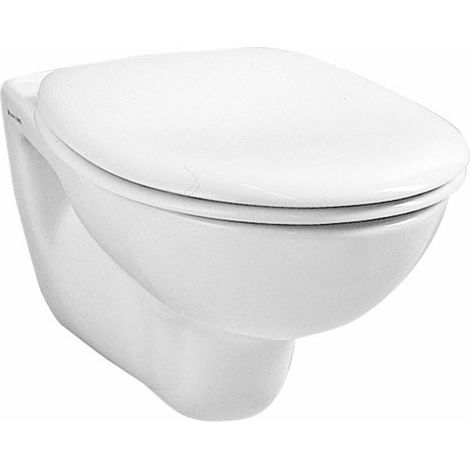 VASO WC NORMUS IN CERAMICA BIANCA A PARETE SOSPES.