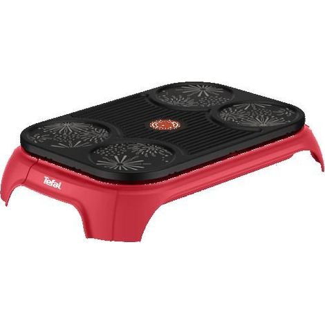 Tefal Crêpe & Grill Party, Macchina per crêpes e zona grill, PY55A7F0