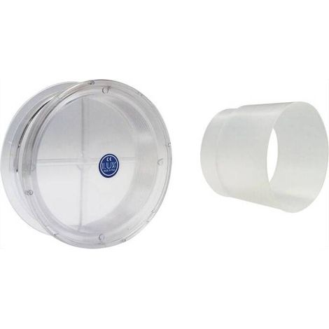 TAPPO P/CLIMATIZZATORE D 120 MM TRASPARENTE