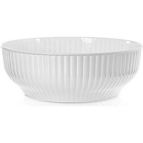 Bol de cuisine blanc 30 cm, 5 l