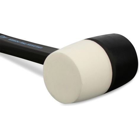OX Tools OX-T081916 Trade 16oz Combination Rubber Mallet Black White non Marking
