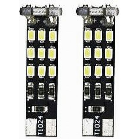 TRADE SHOP - Lampadine Di Posizione T10 Lampadine Ultra Luminose Maxtech T101210 12v 24led - (1/2)