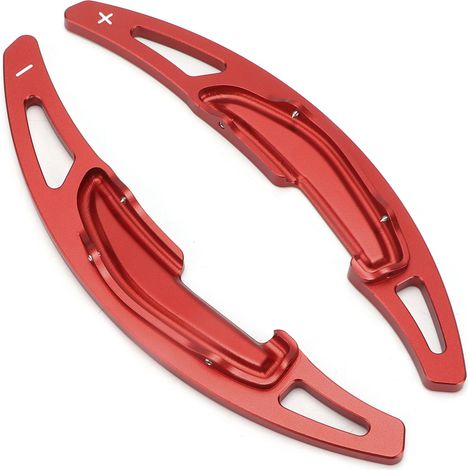 Extension palettes de vitesse pour volant BMW M2 M3 M4 M5 X5M X6M F87 F85 F86 F80, garniture de remplacement, aluminium, noir, kit de 2 pièces (1/5)