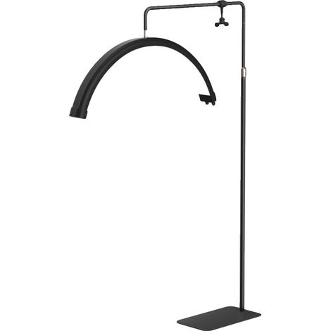 LED Schönheit Stehlampe, dimmbare Helligkeit, 3-Farben Temperatur, schwarz (1/2)