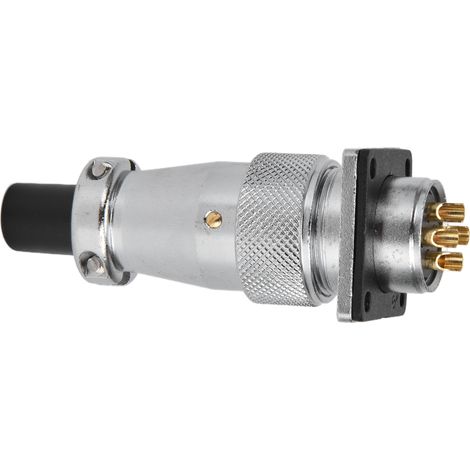WS20 Wasserdichter Luftfahrtstecker, Stecker-Buchse für Marine-, Boots- und Luftfahrtkabel, IP67, 2-teiliges Set, wasserbeständig. (1/5)