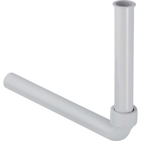 Geberit - Extensión conexión de lavabo, d 32 mm, blanco alpino 240.649.11.1 (1/2)