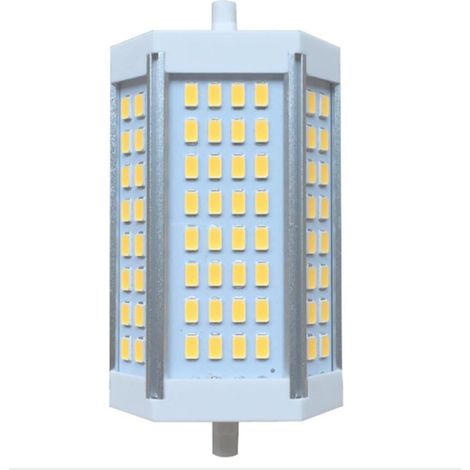 (Blanc Froid 6000K) Ampoule LED R7S 118mm à gradation 30W, Projecteurs de type J à double culot, 200W Halogène T3 Equivalent, 3000LM