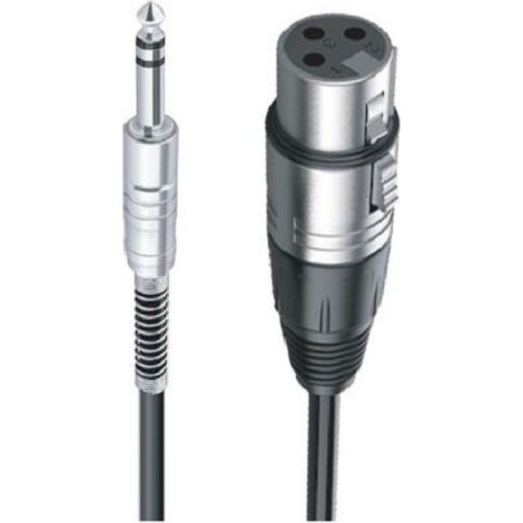 TRADE SHOP - Cavo Jack 6.5mm A Xlr Femmina Audio Prolunga Per Microfono Da 10 Metri Jxlr-08 - (1/3)
