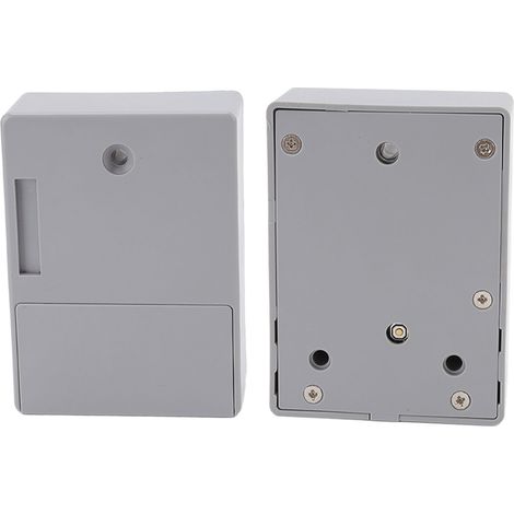 Serrure de casier dissimulée sans perçage, serrure de casier pour enfants, serrure de cabine de sauna, serrure électronique pour porte de tiroir (1/5)