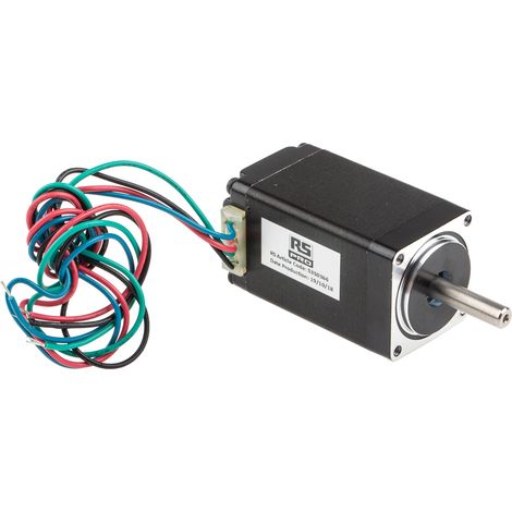 Moteur pas-à-pas RS PRO, 6,2 V, dia.de l'arbre 5mm ( Prix pour 1 ) (1/3)