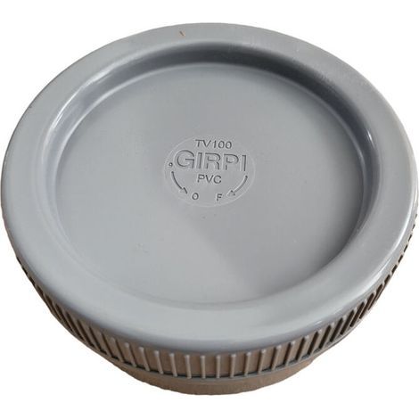 Inspektionsabdeckung für Männer - PVC - Ø 100 mm - (1/5)
