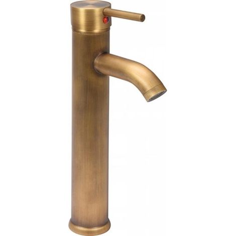 Robinet de lavabo RETRO BRONZE, robinet vintage, mitigeur