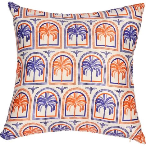 Housse de coussin 40x40 cm Palmiers (1/4)