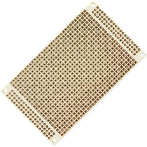 Quadrios 1906SA050 Platine Bakélite (L x l) 60 mm x 100 mm 35 µm Pas 2.54 mm Contenu 1 pc(s)