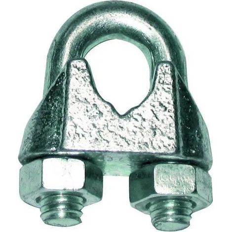 Kabelschelle levac verzinkt Stahl d.8 mm korrosionsbeständig