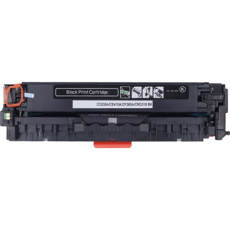 Cartouche Toner Noir Haute Capacité, Compatible Remplaçante pour Imprimante LaserJet CP2025, Cartouche d'Encre Professionnelle (1/5)