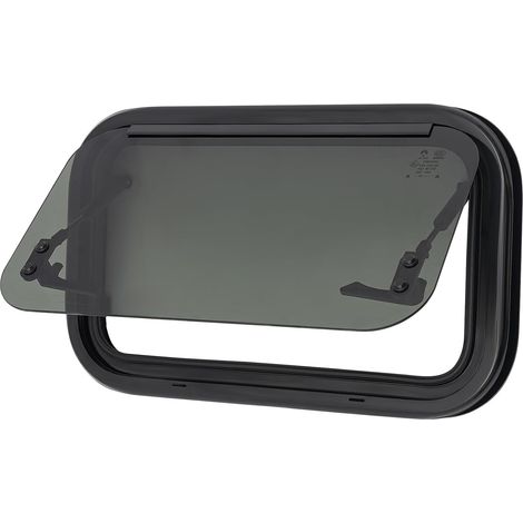 Finestra per Camper con Zanzariera, Finestra Laterale, Protezione Solare — Per Camper, Caravan e Rimorchi Chiusi — 500 x 300 mm (1/5)