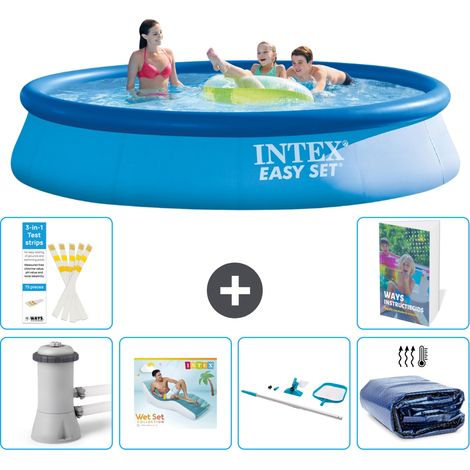 Easy Set Pool Rund - 396x84 cm - 7-teilig S270 (1/5)