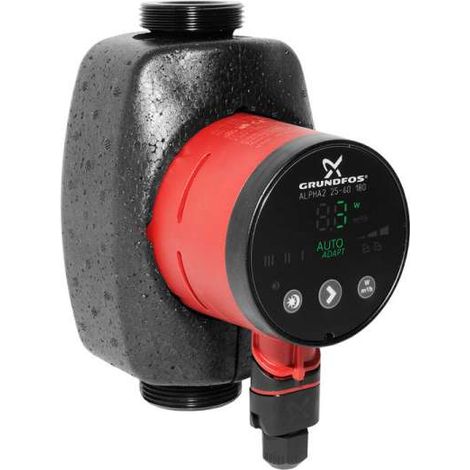 Grundfos Alpha2 25-40 180 NEU EEI 0.15 Pumpe mit Autoadapt kompatibel mit Alphareader (1/2)