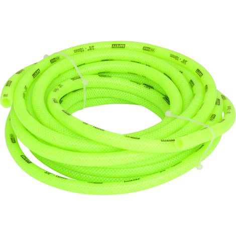 Tuyau pneumatique fluo, 10 m (1/4)
