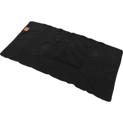 Couverture chauffante USB à 3 niveaux de température, réglable électriquement, pour les épaules, la nuque, les jambes et le dos, noire (1/5)
