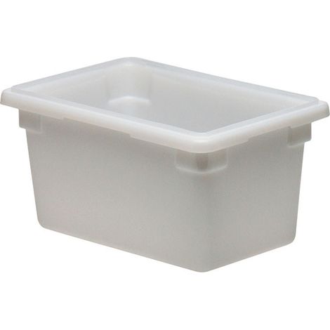 Boîte de stockage - 46 x 30.5 x 23 cm - Blanc - Lot de 6 - Cambro