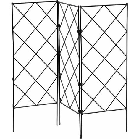 Treillis De Jardin Pour Grimpants Plantes De Support De Plantes Cadre Multifonctionnel Cadre De Jardinage Matériau Antirouille Cage De Tomate Pour Plantes D'escalade Verticale Cages Légumes Lefou (1/5)