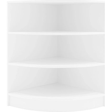 Retail Shop Corner Counter LM60 - White