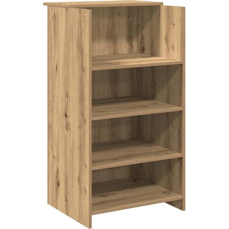Maison Exclusive - Empfangstheke Artisan-Eiche 55x50x103,5 cm Hol