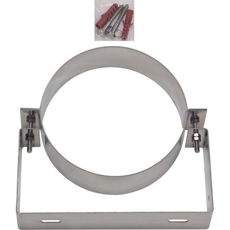 Vaillant Supporto a parete DN 225 Acciaio inox per sistema di scarico fumi facciata DN 160, 0020095575