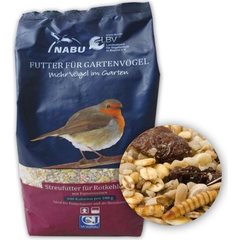Streufutter für Rotkehlchen 1 kg 0